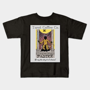 Tarot Coffee Co - Justice Kids T-Shirt